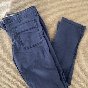 Anthropologie Hei Hei Blue Ankle Length Pants Size 6